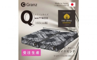 ※2025年10月20日以降出荷予定※【受注生産】クイーンサイズ（２枚分割式）160CM幅 マットレス　ザ・グランツ　ダイヤモンド