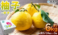 ＜柚子 良 Sサイズ (24個入り) × 3箱＞ 約6kg ゆず ユズ 国産 柑橘 かんきつ 低樹高栽培 おいしい 産地直送 黄柚子 薬味 柚子胡椒 国産柚子 フルーツ JAひがしうわ 東宇和農業協同組合 愛媛県 西予市【常温】『2025年10月下旬～12月上旬迄に順次出荷予定』