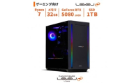パソコン工房 ミドルタワーゲーミングPC Ryzen 7/5080/288