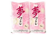 [3ヶ月定期便] 精米 食味鑑定士厳選 夢つくし 10kg(5kg×2袋)×3ヶ月 合計30kg 米 こめ コメ お米 単一原料米