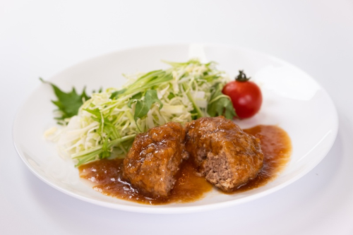 a20-449　和風おろしハンバーグ 140g×12個入×2セット 計24個 3360g（約3.3kg） 2281947 - 静岡県焼津市