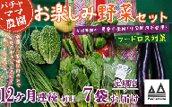 【 訳あり 】【 12ヶ月連続お届け 】 お楽しみ野菜セット （ 7袋 ）【 フードロス対策 】【 野菜 詰め合わせ お任せ 訳あり フードロス 季節物 セット 山芋 パセリ かぶ 人参 里芋 たまねぎ 玉ねぎ ルッコラ ほうれん草 春菊 大根 芽キャベツ レタス じゃがいも さつまいも とうもろこし そら豆 枝豆 パクチー ビーツ ほうれん草 キャベツ ピーマン なすトマト かぼちゃ 】