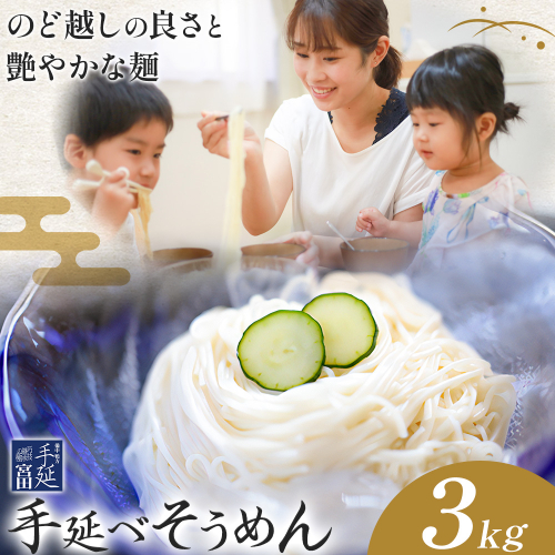 そうめん 素麺 手延べ 手延べそうめん 3kg (50g×60束)お試し 宮田製麺株式会社《30日以内に出荷予定(土日祝除く)》岡山県 浅口市 送料無料 麺 贈答用 ギフト お取り寄せ お歳暮 乾麺 素麺 麺類 備蓄 特産品 グルメ 小分け 2283827 - 岡山県浅口市