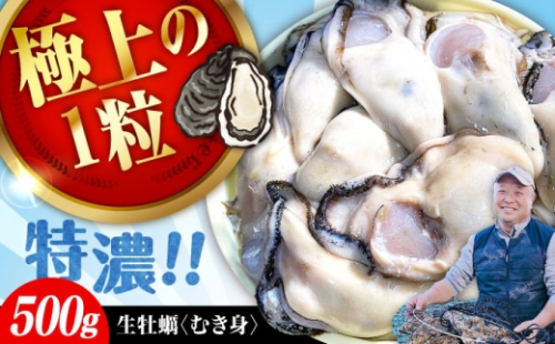 【2月3日(水) 着】加熱用生牡蠣 むき身 500g 広島県江田島市／有限会社テツマル海産[XCO001-020] 2284437 - 広島県江田島市