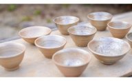 湯呑 【銀色】 高級品 金 銀 大塩 恵旦作 伝統工芸 赤膚焼 工芸品 作品 国宝 世界遺産 薬師寺 粘土 伝統 歴史 1300年 お祝い プレゼント 奈良県 奈良市 なら 500-005