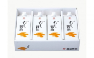 [鎌田醤油] だし醤油500ml 4本入 (ギフト用)