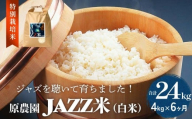 令和7年度産 原農園 JAZZ米 白米4kg にこまる 6回定期便 JAZZ 有機栽培 特別栽培米 堆肥 光合成細菌 有効微生物 アートテン農法 抗酸化農法 有効微生物農法 きりかぶ山 地力 白米 環境 地域特産 自然栽培 完熟堆肥 健康