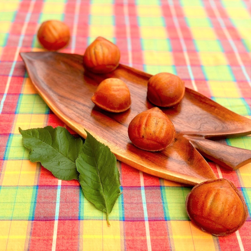 【季節限定】ノエルマロン（栗のマドレーヌ）6個入り｜お菓子 焼菓子 焼き菓子 洋菓子 スイーツ おやつ 栗 マロン マドレーヌ 大粒栗 添加物不使用 ティータイム 秋 ギフト 贈答品 010-a007_A 2291409 - 兵庫県芦屋市