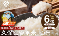 [特別栽培米]久保山百年米-白米2kg×3袋)計6kg[精米 お米 米 ご飯 ごはん ブランド 減農薬 減化学肥料 元気つくし 夢つくし 小分け 包装 ギフト 贈答用 プレゼント 食品 ふるさと納税 炊飯 炊飯器 福岡 福岡県産 筑前 筑前町]