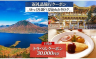 日光市 後から選べる 旅行クーポン（30,000円分） 旅行券 宿泊券