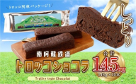 南阿蘇鉄道 トロッコショコラ 10本（約145g×10本）【2025年12月発送】菓子 お菓子 焼き菓子 チョコ風味 ショコラ ガトーショコラ 個包装 小分け