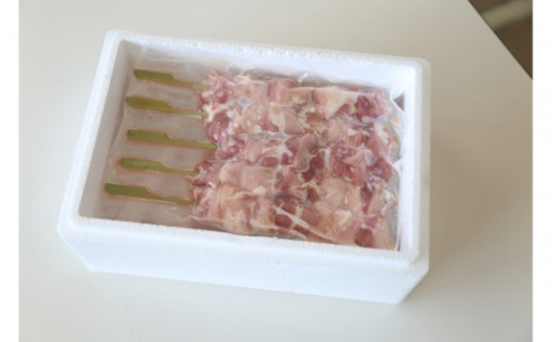 遠州地鶏一黒シャモ使用！こだわりの焼き鳥串10本×3袋セット総量　約900g　地鶏 軍鶏 しゃも 冷凍 送料無料 もも むね 生肉 美味しい ヘルシー お取り寄せ 贅沢 記念日 お中元 お歳暮 自宅用 家庭用 国産 2296377 - 静岡県御前崎市
