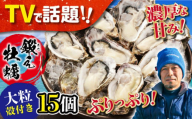 [3月27日(金)着]テレビで話題!簡単なのに贅沢![生牡蠣]おうちで牡蠣小屋気分!身が引き締まったプリップリの殻付き牡蠣 15個 牡蠣 広島 かき カキ カンカン焼き 焼き 蒸し 江田島市/有限会社寺本水産 [XAE005] 牡蠣 生食 むき身 殻付き 殻付 殻 かき カキ 生牡蠣 広島牡蠣 オイスター カキフライ 魚介類 魚介 貝類 海鮮 広島県産 国産 産地直送 贈答 ギフト 特産品