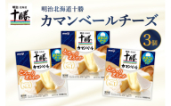 明治北海道十勝チーズ カマンベールチーズ 90g×3パック