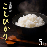 佐賀県玄海町産こしひかり 5kg / 米 お米 精米 白米 ご飯 コシヒカリ 産地直送 数量限定 佐賀県 玄海町 常温