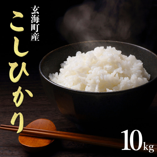 佐賀県玄海町産こしひかり 10kg ／ 米 お米 精米 白米 ご飯 コシヒカリ 産地直送 数量限定 佐賀県 玄海町 常温 2304634 - 佐賀県玄海町