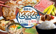 どやな飛騨市 定期便 Bコース いろいろ お届け 6ヵ月 6回 牛肉 肉 焼肉 飛騨牛 地鶏 米 新米 チーズ ピザ とうもろこし 定期便 お楽しみ 6回 半年 [Q3015] 100000円 10万円 飛騨市