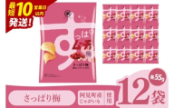 [10営業日以内に出荷]湖池屋 すっぱムーチョチップス さっぱり梅味 55g×12個|お菓子 おかし おやつ スナック スナック菓子 菓子 ポテチ 大容量 おつまみ じゃがいも(93-139)