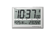 シチズン 掛置兼用デジタル時計 8RZ199-019 シルバー [11100-1764]