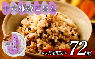 定期便 6回 十六雑穀 ごはんパック 160g 72個 パックごはん パックご飯 ごはんパック ご飯パック パックライス パック 16雑穀 雑穀 米 ごはん ご飯 こめ ライス 備蓄 保存 防災 レンジ 調理 簡単 レンチン 温めるだけ 健康 ダイエット 美容 栄養 ヘルシー 国産 72 72食 レトルト インスタント おいしい 人気 おすすめ おくさま印 大阪 松原
