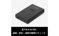Nextorage ディスプレイ付き みえるポータブルSSD 1TB