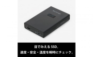Nextorage ディスプレイ付き みえるポータブルSSD 2TB