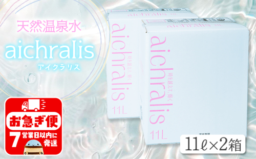 A1-7902／aichralis ( アイクラリス ) 11L BIB×2箱 2308124 - 鹿児島県垂水市