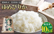 【令和7年産】 ゆめぴりか （無洗米） 10kg 北海道 鷹栖町 たかすのおむすび 米 コメ ご飯 無洗米 お米
