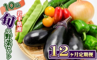 岩手県産 野菜セット 10品 12ヶ月 定期便 ／ 野菜 やさい 詰め合わせ 詰合せ 詰合わせ 旬 新鮮 国産 季節 季節野菜 おまかせ 春野菜 夏野菜 秋野菜 山菜 葉野菜 葉物 根菜 果菜 冷蔵 冷蔵発送 家庭用 自宅用 仕送り 人気 おすすめ 岩手県 滝沢 滝沢市