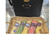 【テレビで紹介されました！】スティック クレープ 5種 (種類おまかせ) 保冷バッグ セット お菓子 スイーツ おやつ デザート 食後 洋菓子 冷凍クレープ 裾野市 静岡県 [№5812-0852]