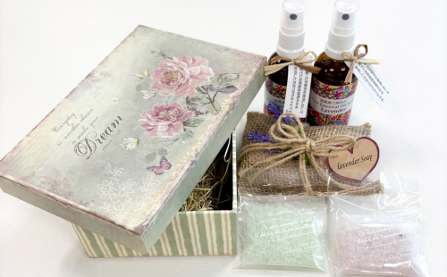 淡路島産 アロマスプレー＆バスグッズセット 2312507 - 兵庫県淡路市