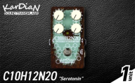 C10H12N2O Serotonin　ミッドレンジ ピッキングレスポンス ペダル 2EQ トーンスタック オーバードライブサウンド エレキ ギター ベース 楽器 アクセサリ 音響機材 滋賀県 守山市