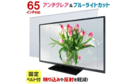 大阪府和泉市　65AG2　65インチ用　テレビ画面保護パネル　アンチグレアタイプ　テレビガード【1669356】