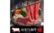 ＜やまぐち和牛燦(きらめき) ＞すき焼き食べ比べセット 500g(防府市)【1645473】