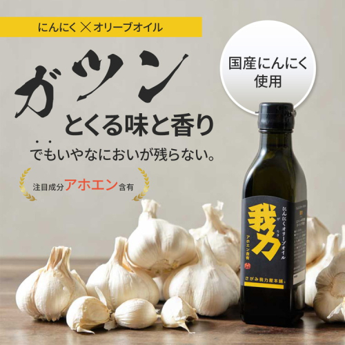 にんにくオリーブオイル3本セット 贈答用箱入り | 包装 ガーリックオイル アホエンオイル 美味しい 人気 健康オイル ※離島への配送不可 2322119 - 神奈川県相模原市