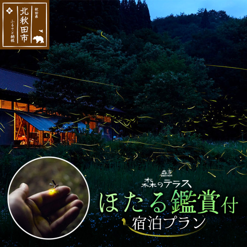 ほたる 宿泊 森のテラス ほたる鑑賞付 宿泊プラン 森吉 2322982 - 秋田県北秋田市