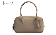 ハンドバッグ『キリーハート』トープ[1289-GMS]|革製品 本革 レザー レディース カバン 鞄 バッグ 国産 [1046]