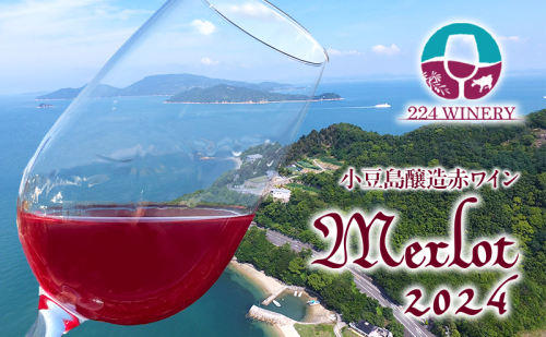 島醸造 メルロー 2024 720ml 小豆島醸造 赤ワイン 日本ワイン 化粧箱入り お酒 酒 ワイン 熟成 贈り物 ギフト 国産 香川 香川県 土庄 土庄町 2324867 - 香川県土庄町