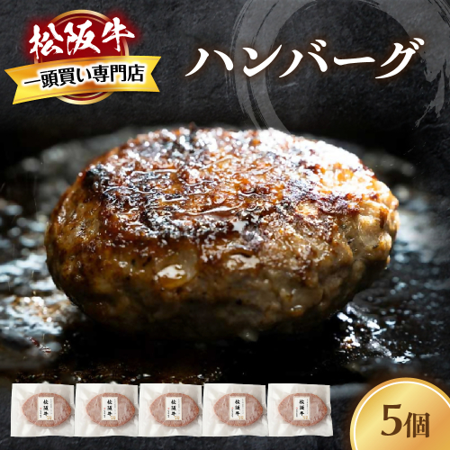 松阪牛ハンバーグ　140ｇ×5個  国産牛 和牛 ブランド牛 JGAP家畜・畜産物 農場HACCP認証農場 牛肉 肉 高級 人気 おすすめ 神戸牛 近江牛 に並ぶ 日本三大和牛 松阪 松坂牛 松坂 ギフト 箱入り 三重県 多気町 TKG-80 2325694 - 三重県多気町