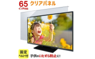 大阪府和泉市　TGCL-65　65インチ用　テレビ画面保護パネル　クリアタイプ　テレビガード【1669365】