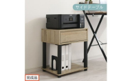 [完成品でお届け]サイドテーブル(オーク)サイドテーブル ミニ ベッドサイドテーブル 木 かわいい デスク ソファ サイド 収納 引き出し テレワーク 机 ソファサイド ナイトテーブル 北欧 サイドラック LKANET300253-0-OAK