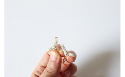 水引musubi耳飾り パール イヤリング ［52211038］ 2337587 - 埼玉県飯能市