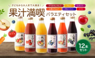 果汁 満喫 バラエティー ジュース 12本 セット | 小池手造り農産加工所 りんご トマト 人参 ブルーベリー 山ぶどう 国産 手造り てづくり 健康 飲料 長野県 飯田市