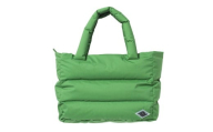 [UNISEX] 北海道ダウン : RETAR NUY / レタールヌイ [RURA / ルラ] DOWN TOTE BAG [LIME GREEN][2025年11月下旬より発送開始] ダウントートバッグ トートバッグ ダウン バッグ バック 男女兼用 ユニセックス 北海道 小樽市