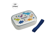 アルミ弁当箱 370ml アルミ 弁当箱 ランチボックス 名前シール付 ランチベルト付き 保温庫対応 日本製 ディノサウルス 恐竜 ダイナソー 男の子 男子 ランチ 子供 こども [スケーター skater] ディノサウルス ピクチャ/ALB5NV_4973307624391 男の子 男子 奈良県 奈良市 なら 6-338