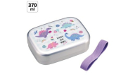 アルミ弁当箱 370ml ハッピー&スマイルレインボー [スケーター skater] アルミ 弁当箱 ランチボックス 中子付き 名前シール付 ランチベルト付き 保温庫対応 日本製 ハッピー&スマイル 恐竜 ダイナソー 女の子 女子 ALB5NV_4973307646256 奈良県 奈良市 なら 6-340