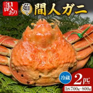間人漁港仲買人の丸友鮮魚三代目・自慢の間人ガニ訳アリ≪茹で≫[1匹 700～800g×2匹]