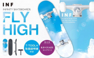 INFINITY SKATEBOARDS FLY HIGH 8.0×31.625 コンプリート ／ スケートボード スケボー 完成品 組み立て済み 初心者 デッキ スポーツ アウトドア
