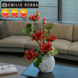 【ふるさと納税】アートフラワー エミリオ・ロバ ロータス 4L 25-rd TUUJA22800