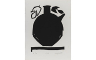 村井正誠[版画作品(エディションナンバー付)額装]壺 Vase